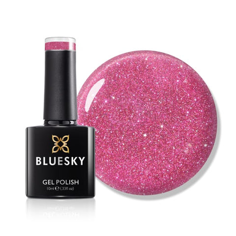 Bluesky Gel Polish - Sparkle Neon 04 - Pink