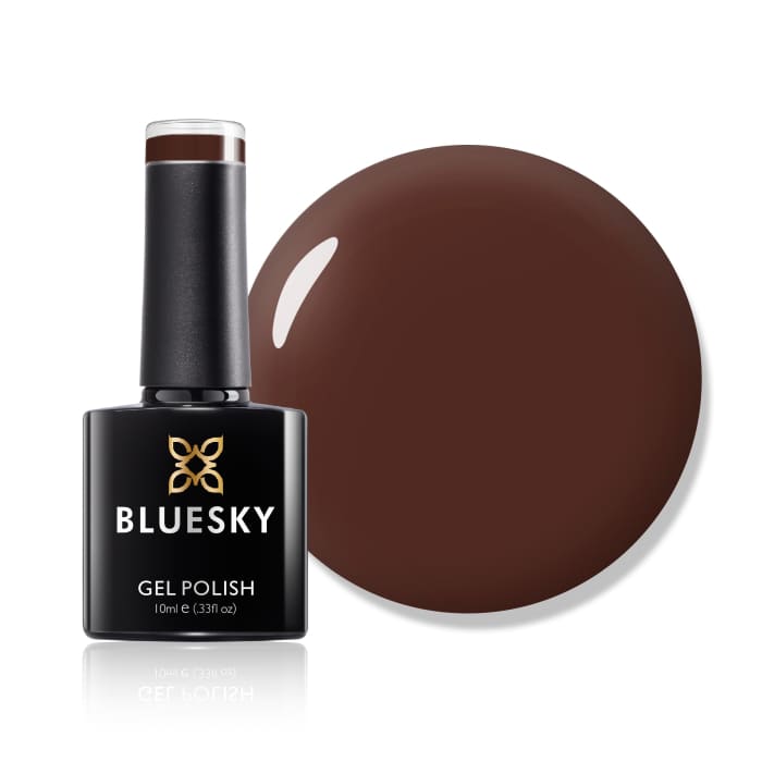 BLUESKY GEL NAIL POLISH BROWN BEIGE RUST POPULAR AUTUMN WINTER UV LED SOAK OFF E - Foto 7