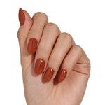 Bluesky Gel Polish AW2209 You Are The Star. Brown colour with organge understones