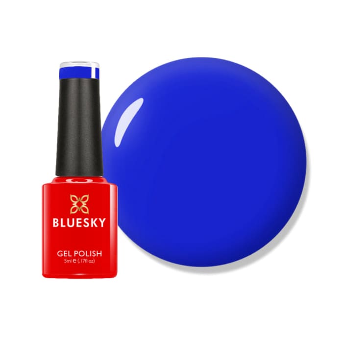 Bluesky Gel Polish - BLUE BAMBOO (Neon32) - UV LED Nail Varnish, 12M PAO, New With Box