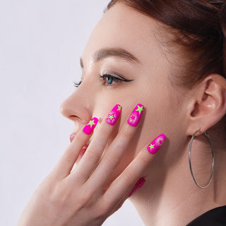 Get the Look: Neon Nail Art