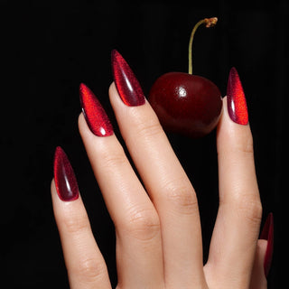 Red Cat Eye Nails: The Must-Have Trend for Your Christmas Manicure