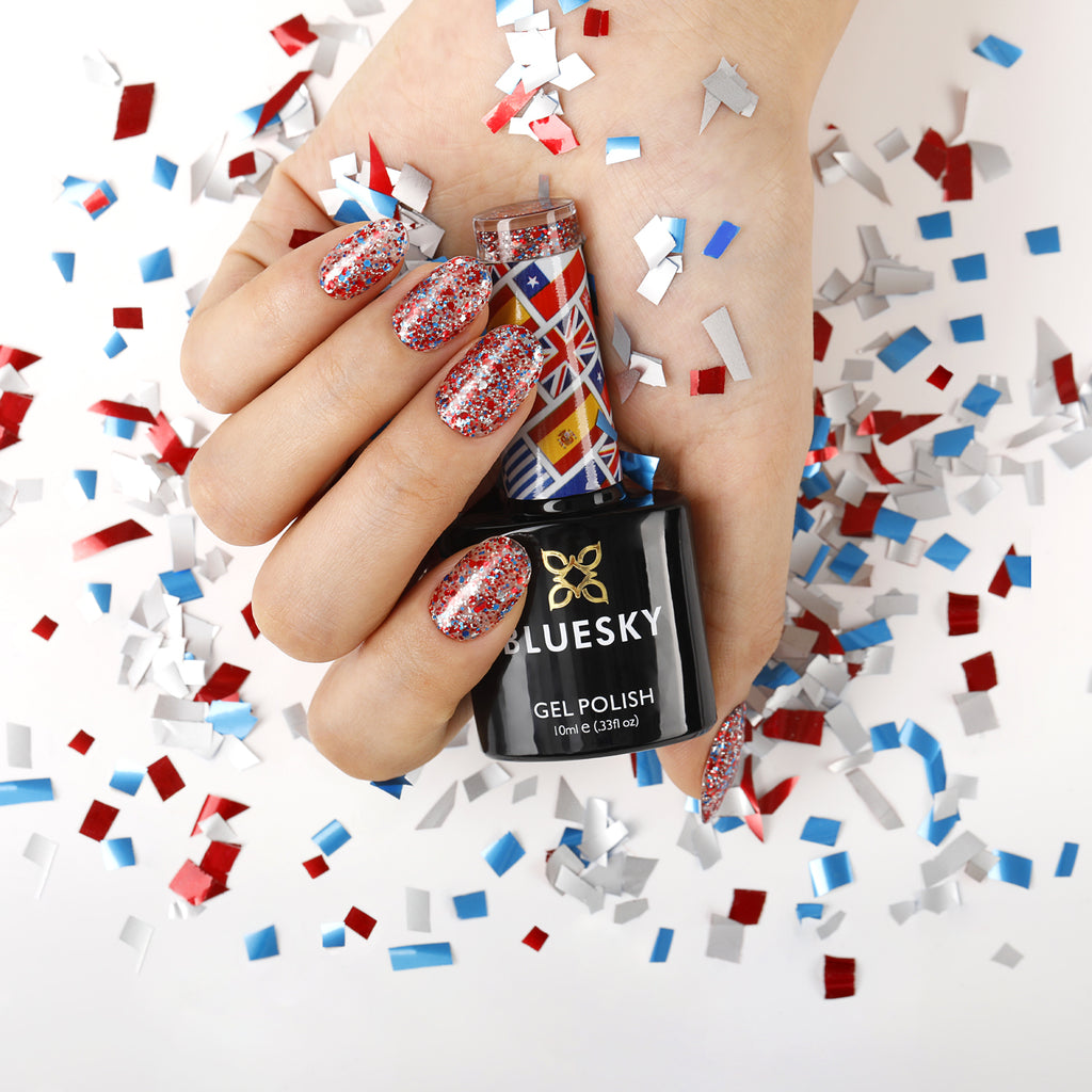Prepare for the Coronation with our easy Coronation Nails!