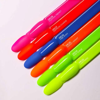 Neon Summer Rush: The Ultimate Gel Polish Collection for a Summer That Refuses to Go Unnoticed