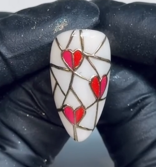 Get The Look: Stained Glass Hearts