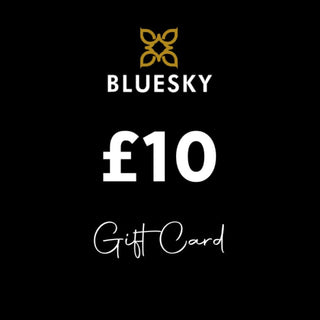 Bluesky Gift Card bottle and colour swatch