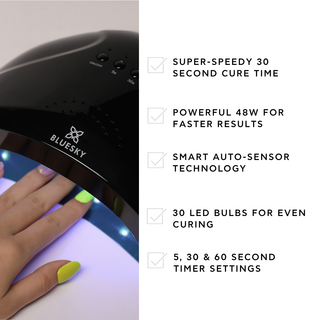 Bluesky Professional LED & UV Nail Lamp - 48W