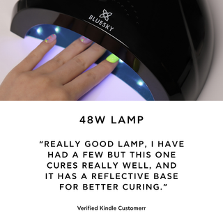 Bluesky Professional LED & UV Nail Lamp - 48W