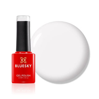 Bluesky Gel Polish Mini - 80501 - Cream Puff bottle and colour swatch