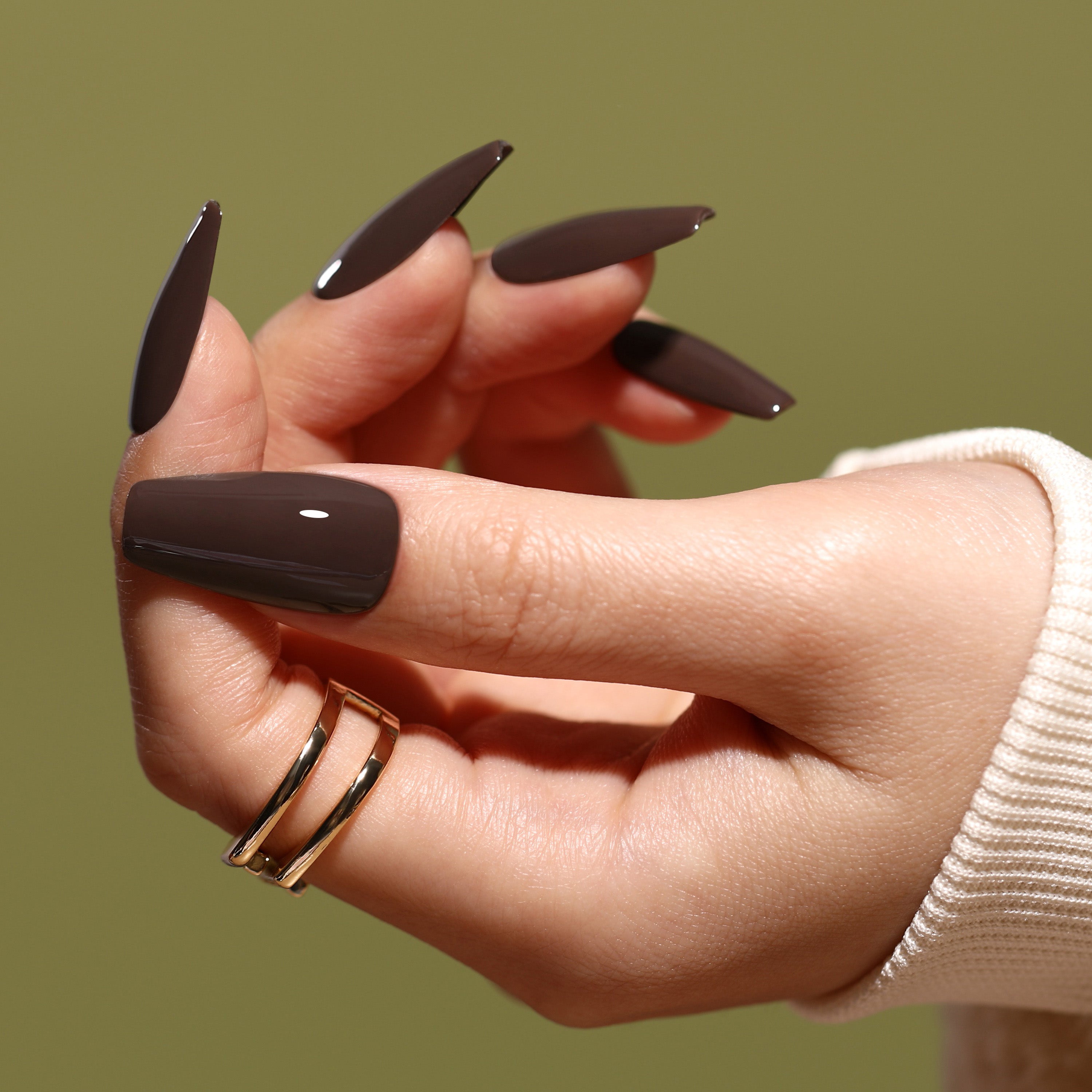 Smalto Marrone Il Trend Dell'autunno: 5 Manicure Cioccolato Davvero - Foto 5