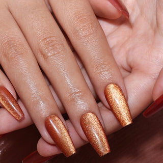 Rose Lustre - Molten Metallic 10ml Gel Polish Duo
