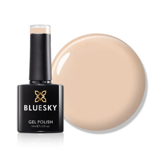 Bluesky Gel Polish - AW2301 - Nude Reminder bottle and colour swatch