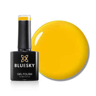 Sunflower Glow - AW2414 - 10ml Gel Polish bottle and colour swatch