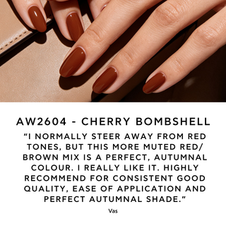 Cherry Bombshell - AW2604 - 10ml Gel Polish