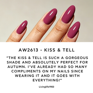 Kiss & Tell - AW2613 - 10ml Gel Polish