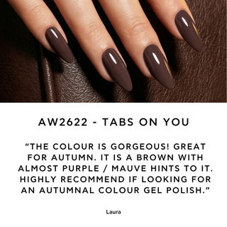 Tab's On You - AW2622 - 10ml Gel Polish