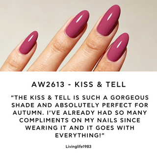 Kiss & Tell - AW2613 - 10ml Gel Polish
