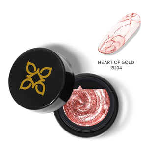 Bluesky Metallic Sparkle Gel Paint - Heart of Gold