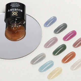 Bluesky No Wipe Top Coat - Golden Sand