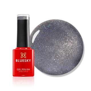 Bluesky Gel Polish Mini - Evil Queen - CH20 bottle and colour swatch