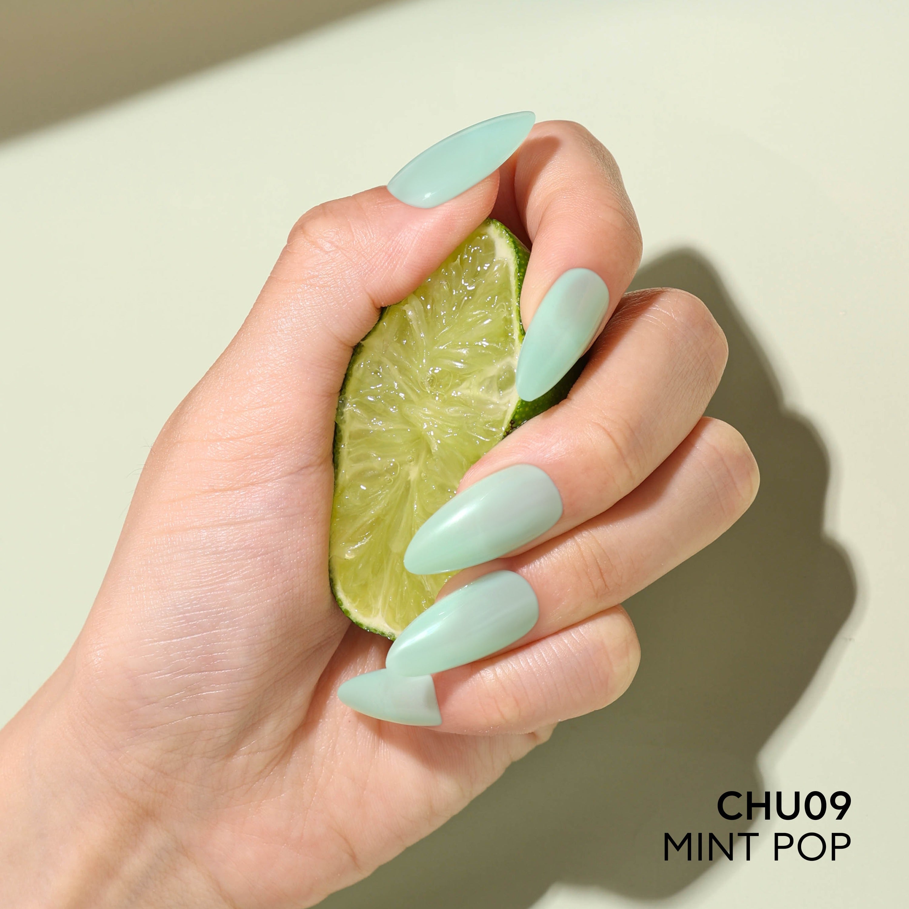 ☆Bluesky.Mintページ☆ Mint Pop - CHU09 - 10ml Gel Polish – Bluesky Cosmetics