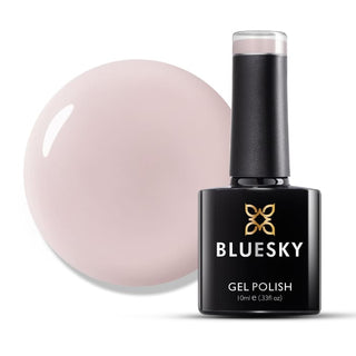 Bluesky Gel Polish - Dollymilk - CM02 bottle and colour swatch