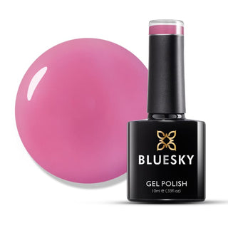 Bluesky Gel Polish - Nom Yen - CM08 bottle and colour swatch