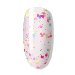 Bluesky Gel Polish Duo "What's Popping?" - Confetti Pop & Neon 36 colour on nail tip