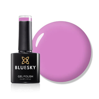 BLUESKY GEL POLISH - DC037 - 10ml Gel Polish bottle and colour swatch