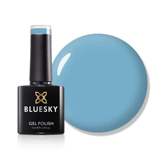 Bluesky Gel Polish - DC061 - Sea Green bottle and colour swatch