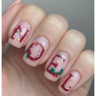 Bluesky Mini Trio Set - Festive Magic colours on real hand from social media