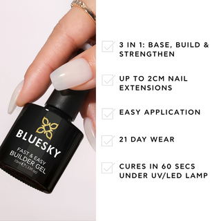 Fast & Easy Builder Gel 10ml - LBA02 - Latte