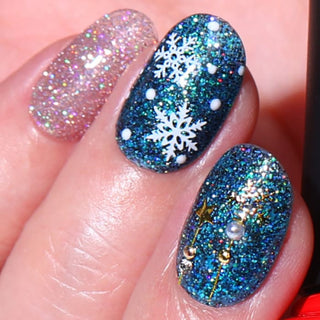 Bluesky Festive Gel Polish Duo - Rich in Green & Believe in Magic product image