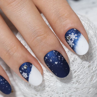 Bluesky Festive Gel Polish Duo - Blue Christmas & Studio White product image