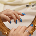 Bluesky Gel Polish - Glitter Neon 03 - Blue
