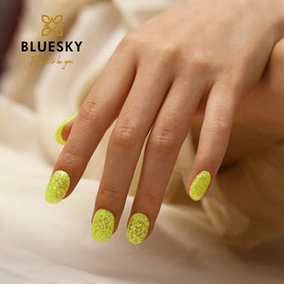 Bluesky Gel Polish - Glitter Neon 05 - Yellow