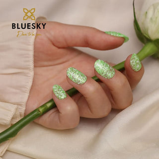 Bluesky Gel Polish - Glitter Neon 06 - Lime Green