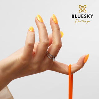 Bluesky Gel Polish - Glitter Neon 08 - Yellow product image