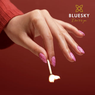 Bluesky Gel Polish - Glitter Neon 11 - Baby Pink