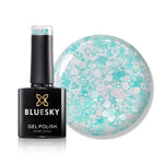 Bluesky Gel Polish - Glitter Neon 15 - Turquoise