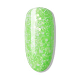 Bluesky Gel Polish - Glitter Neon 06 - Lime Green