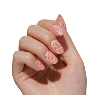 Bluesky Gel Polish - Glitter Neon 07 - Peach