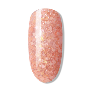 Bluesky Gel Polish - Glitter Neon 07 - Peach