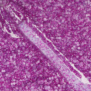 Bluesky Gel Polish - Glitter Neon 12 - Purple