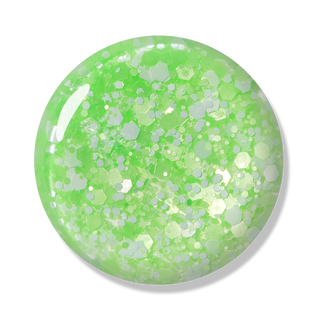 Bluesky Gel Polish - Glitter Neon 06 - Lime Green