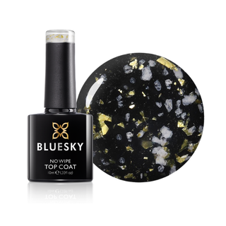 Bluesky No Wipe Top Coat - Gold Dust