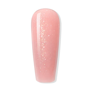 Fast & Easy Builder Gel 10ml - LBA12 - Peach Glitz product image