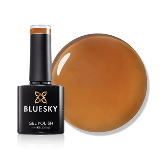 Bluesky Glass Gel Polish - LBG01 - Honey Sweet bottle and colour swatch