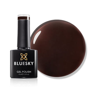 Bluesky Glass Gel Polish - LBG04 - Magenta Stone bottle and colour swatch