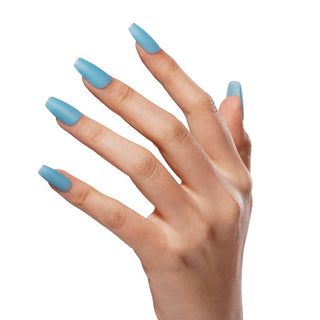 Bluesky 2 in 1 Matte Colour & Top Gel Polish - LBM02 - Mandarin Blue product image